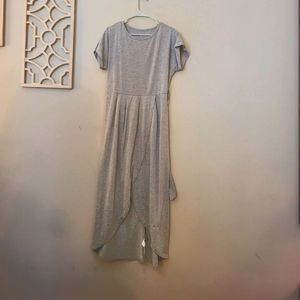 NW XL Grey split dress with tie